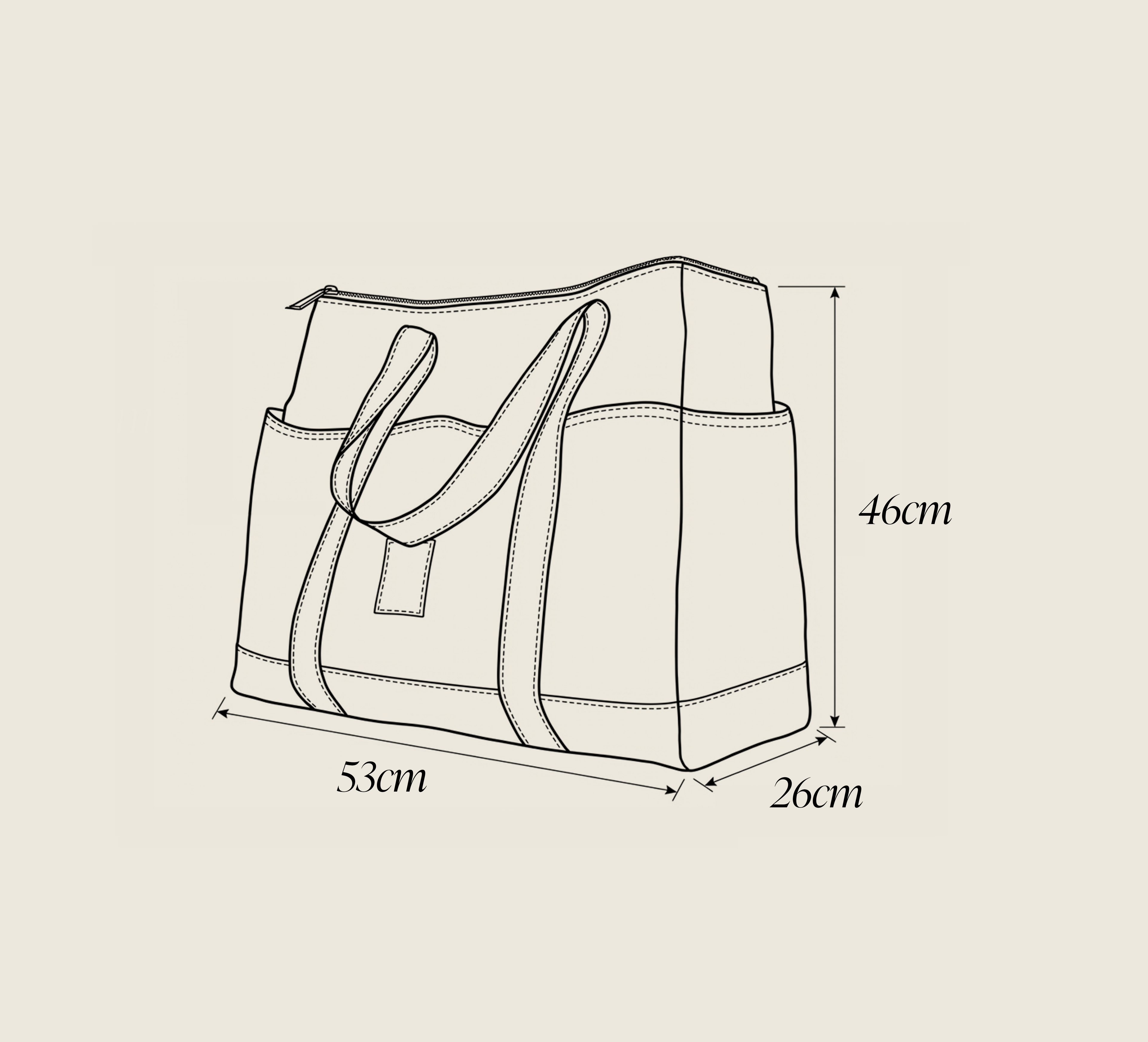 The Carry-All Bag | Oat